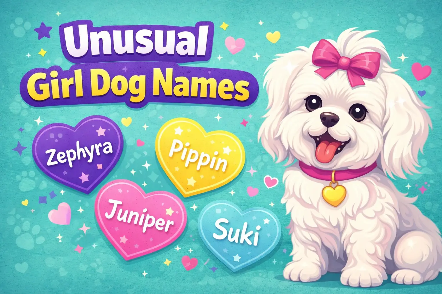 300+ Unusual Girl Dog Names - Unique Female Puppy Names (2026)