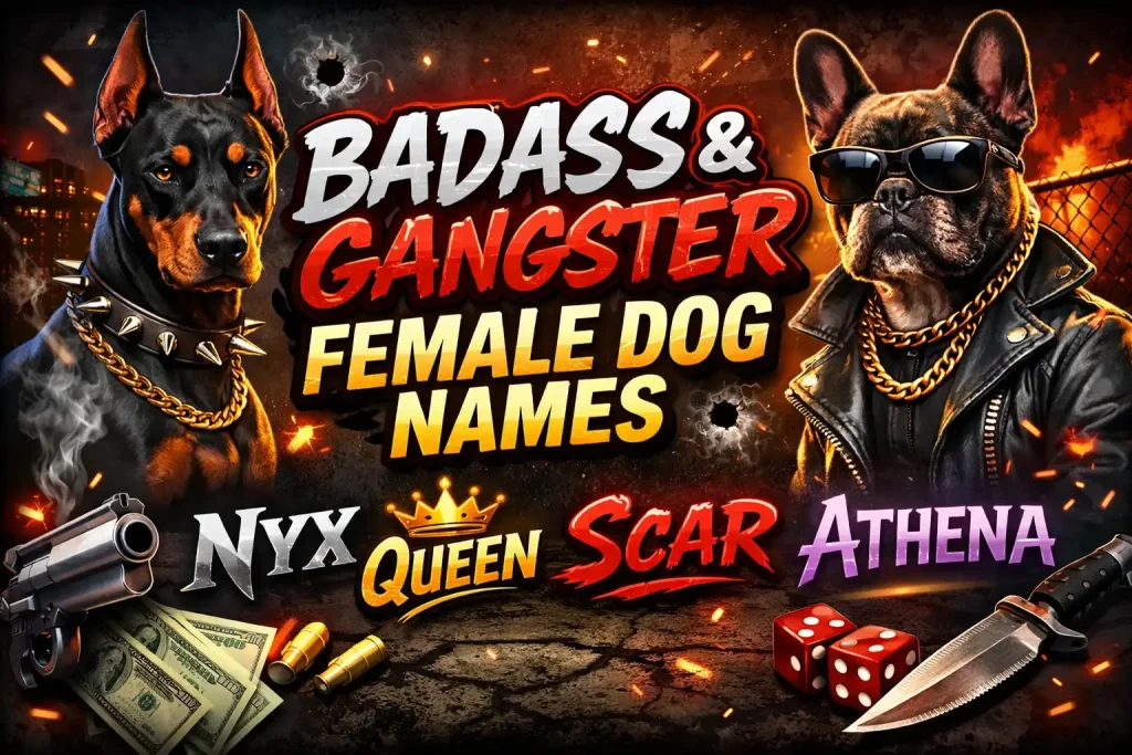 Badass Dog Names_ The Ultimate Guide to Gangster Female Dog Names