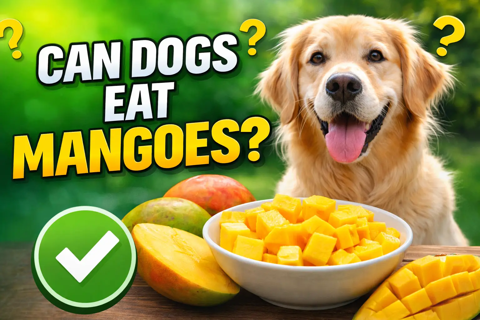 Can Dogs Eat Mangoes? Safety, Benefits & Feeding Guide