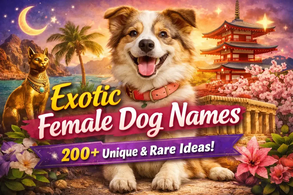 Exotic Female Dog Names Unique
