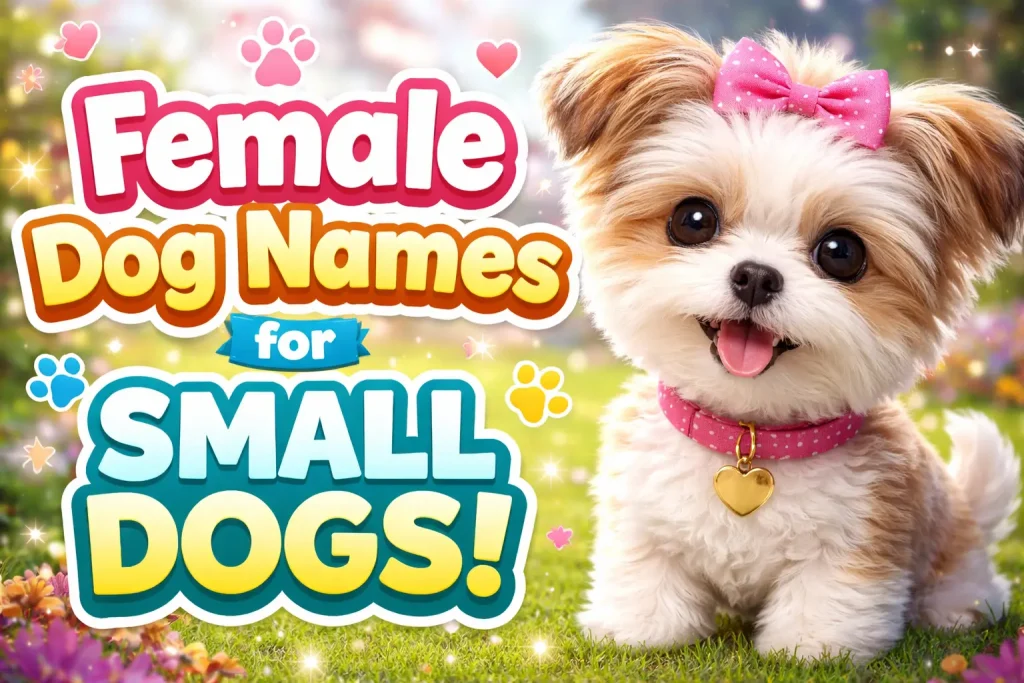 Small Female Dog Names (Cute, Unique & Perfect Picks)