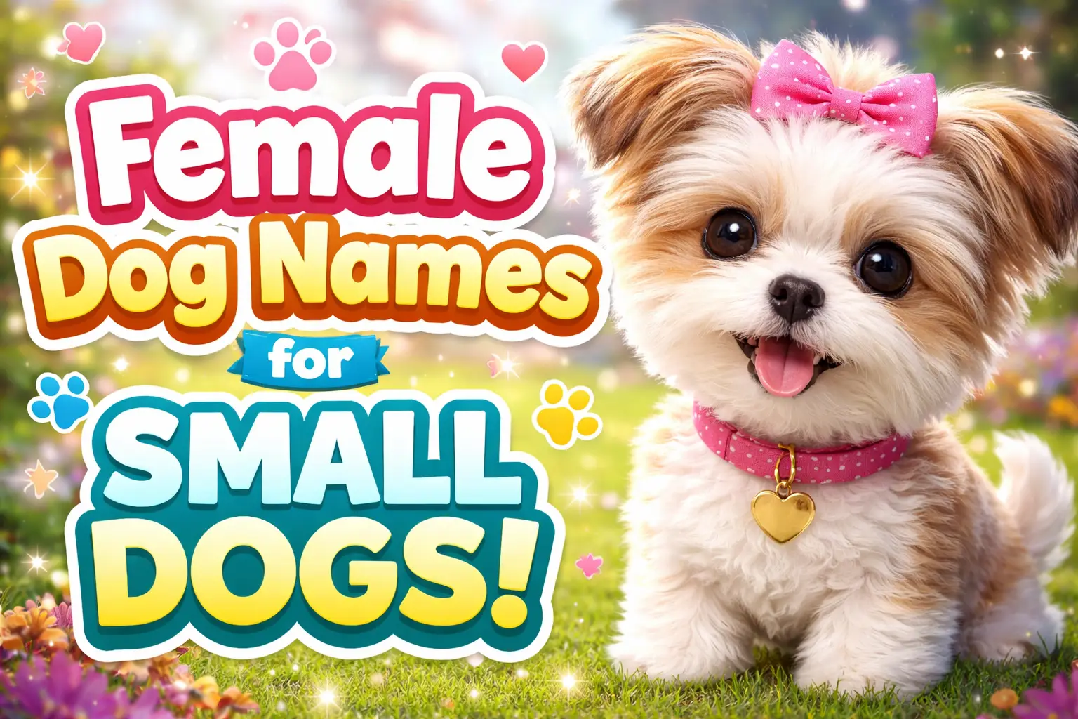 Small Female Dog Names (Cute, Unique & Perfect Picks)