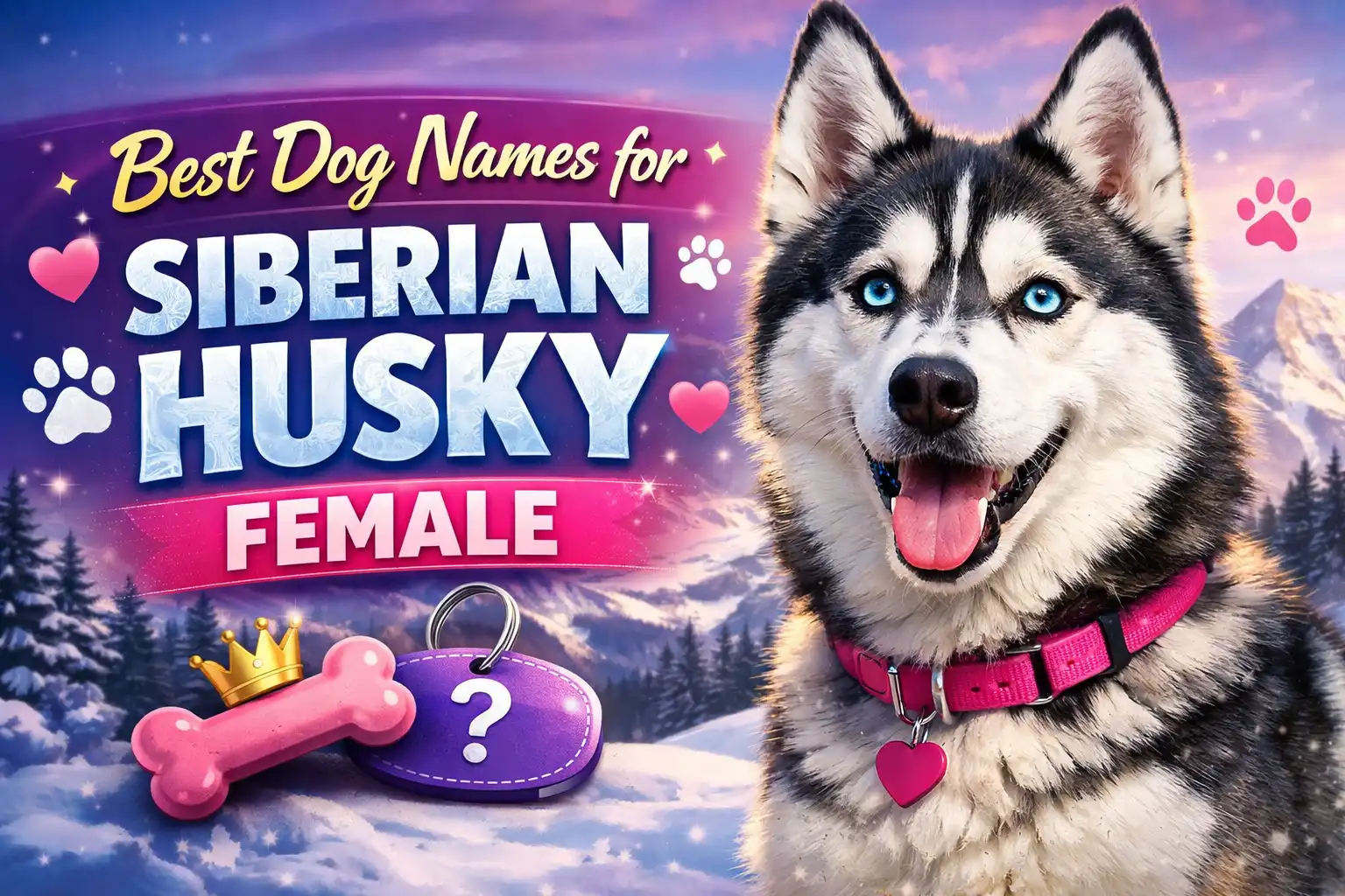 Popular Dog Names for Siberian Husky Female