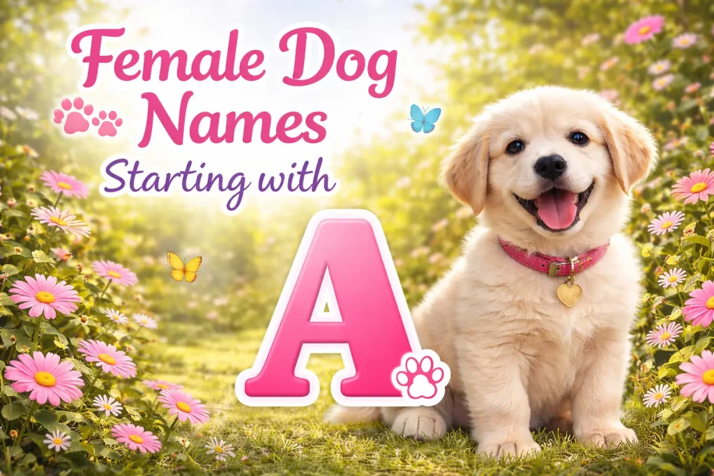 Female Dog Names Starting with A