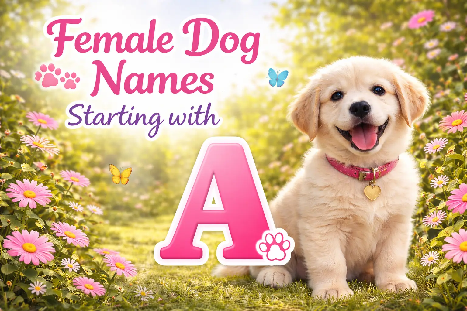 Female Dog Names Starting with A