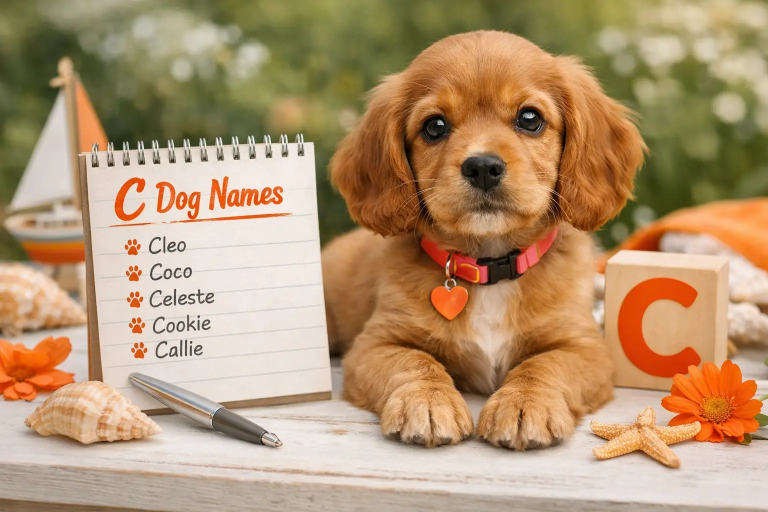 Female Dog Names Starting with C