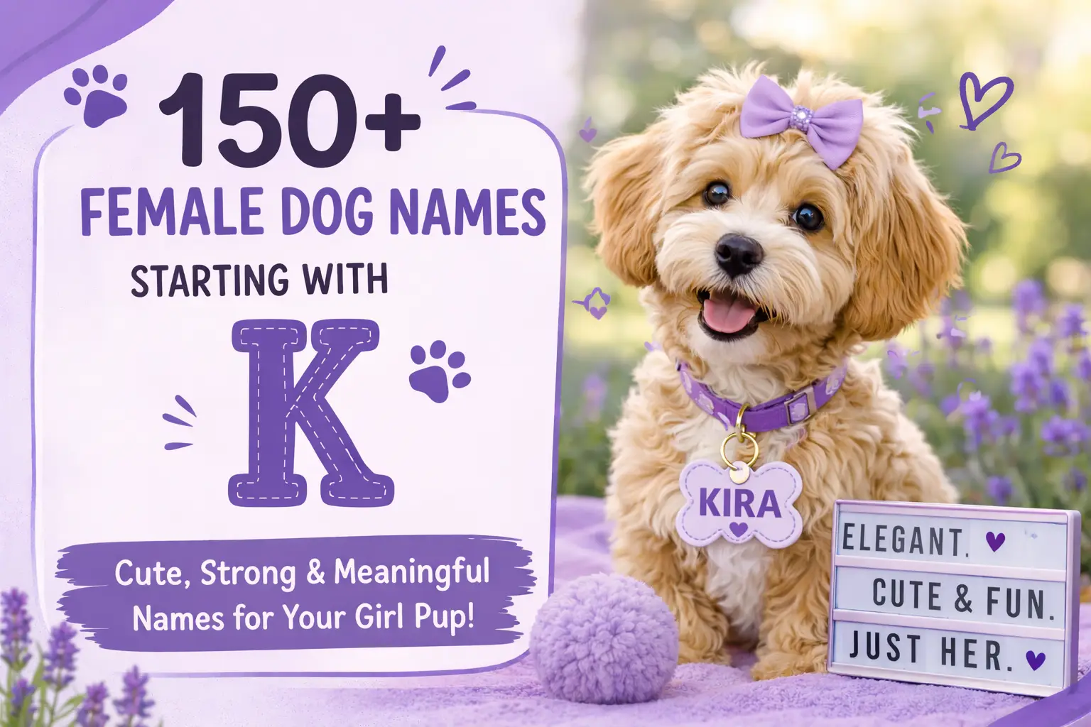 Female Dog Names Starting with K