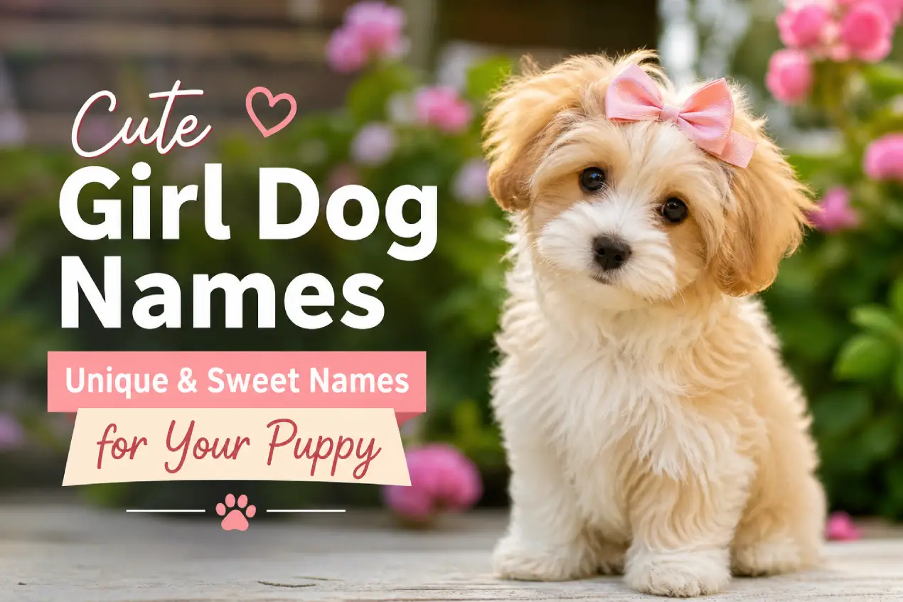 Cute Girl Dog Names: Unique & Sweet Names for Your Puppy